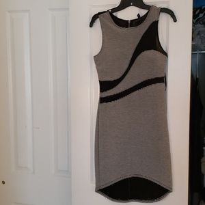 Black/white dress